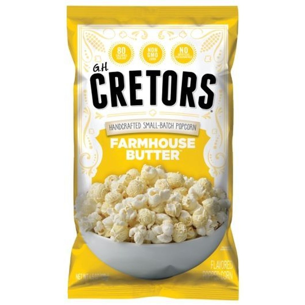 GH Cretors Farmhouse Butter Flavored Popcorn, 4.5 Ounce -- 12 per case