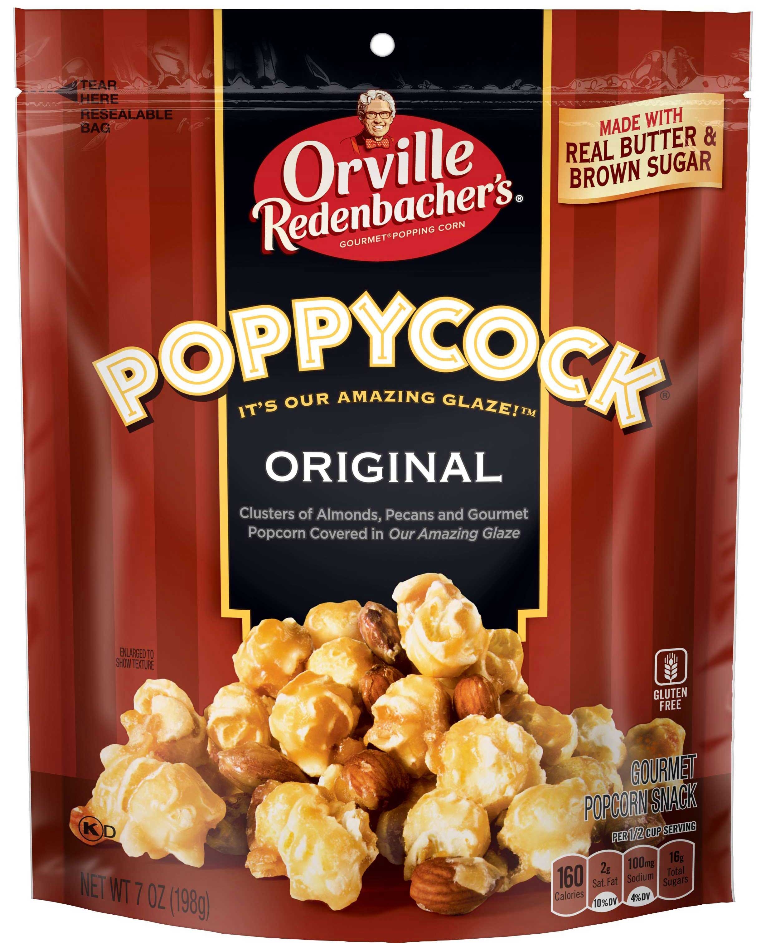 Poppycock Original Popcorn Bag, 7 Ounce -- 12 per case