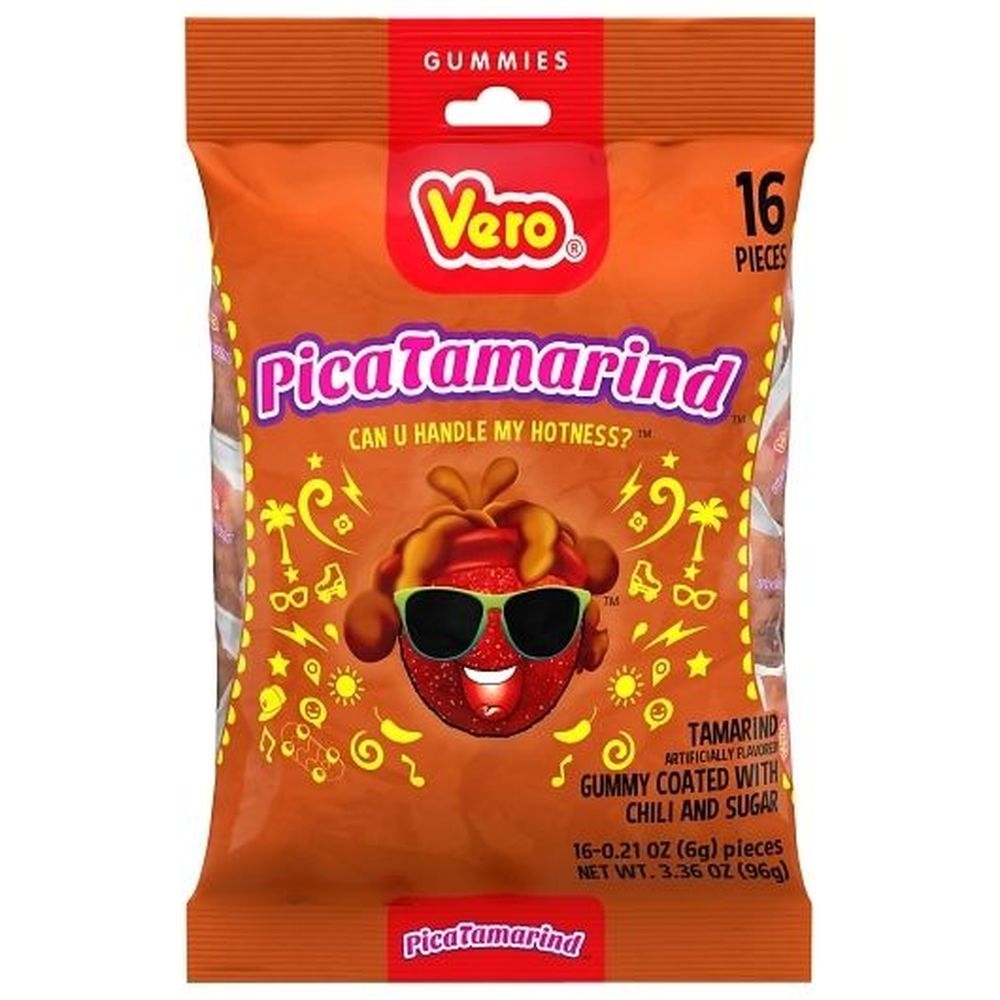 Vero Picatamarind Chewy Candy, 16 count -- 15 per case