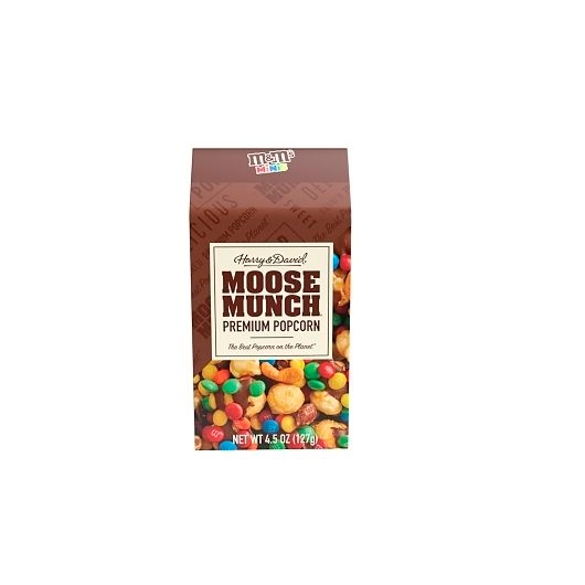 Harry and David M and M Mini Moose Munch Popcorn, 4.5 Ounce -- 6 per case