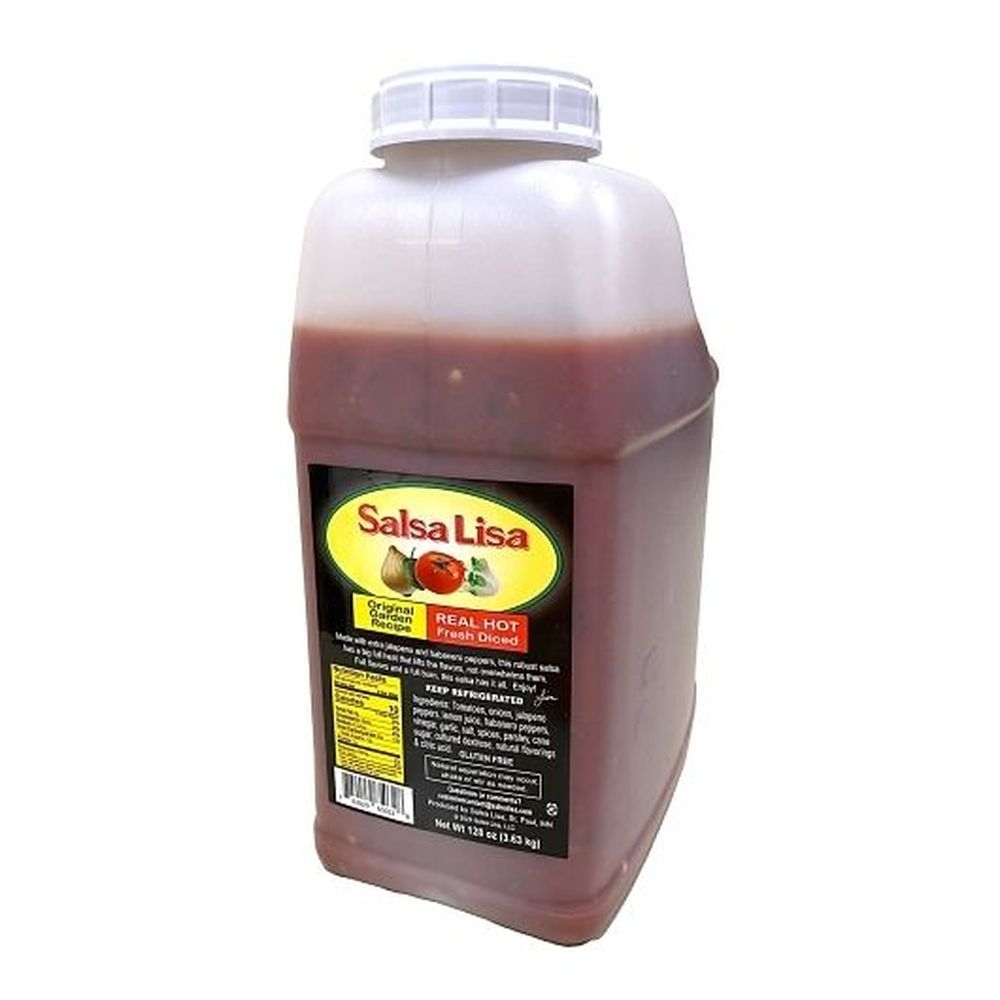 Salsa Lisa Original Garden Recipe Real Hot Salsa, 1 Gallon - 2 per case