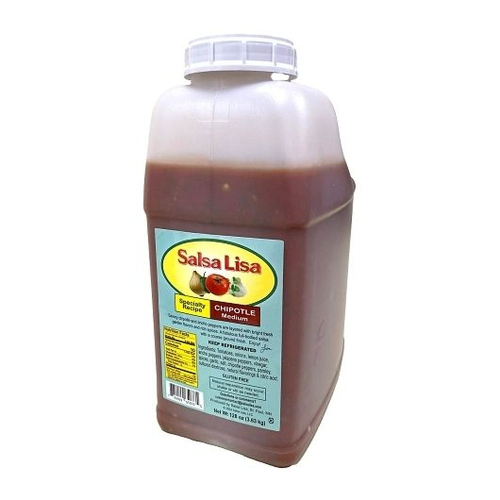 Salsa Lisa Chipotle Medium Salsa, 1 Gallon - 2 per case