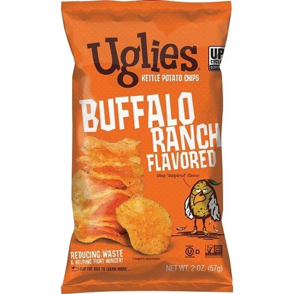Uglies Buffalo Ranch Kettle Chips, 2 Ounce -- 24 per case
