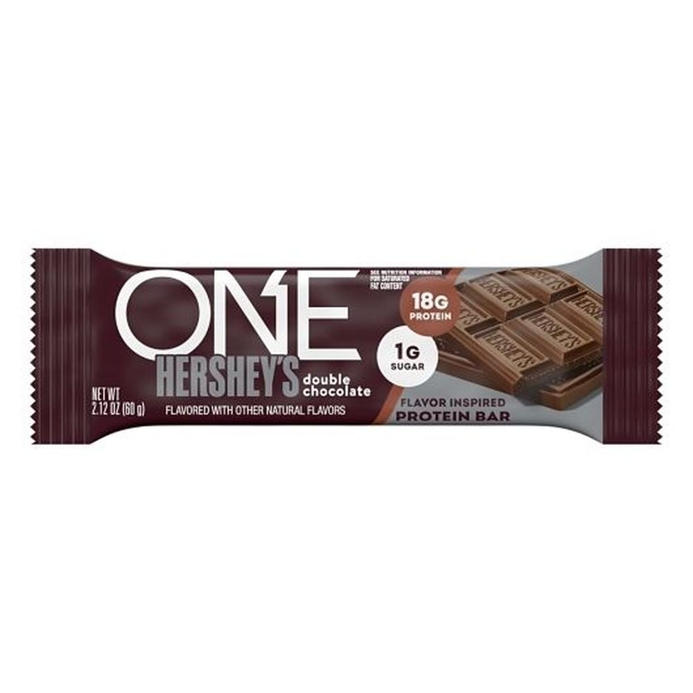 One Bar Double Chocolate Flavored Protein Bar, 2.12 Ounce -- 72 per case
