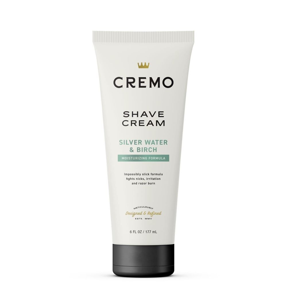Cremo No.10 Silver Water and Birch Shave Cream, 6 Ounce -- 12 per case