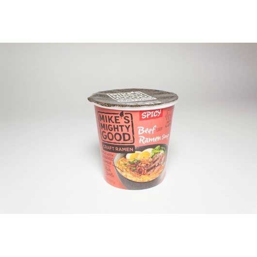 Mikes Mighty Good Organic Spicy Beef Ramen Noodle Soup, 1.8 Ounce -- 6 per case