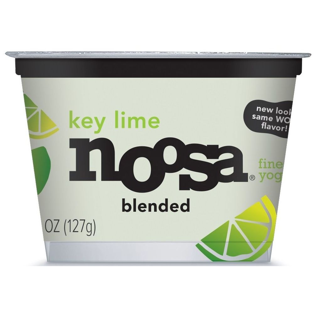 Noosa Key Lime Blended Yoghurt, 4.5 Ounce -- 6 per case