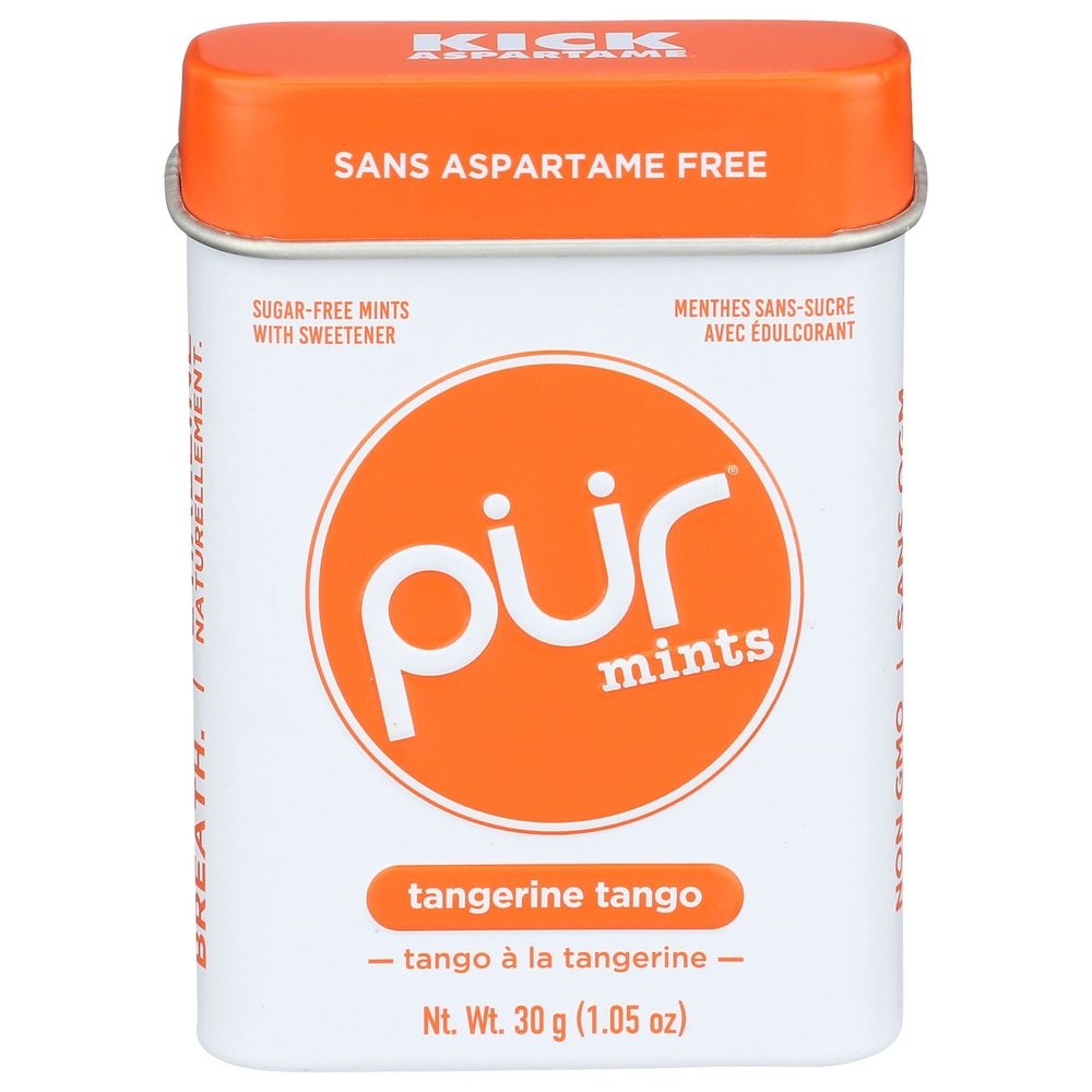 Pur Tangerine Tango Mints, 1.05 Ounce Tin -- 12 per case