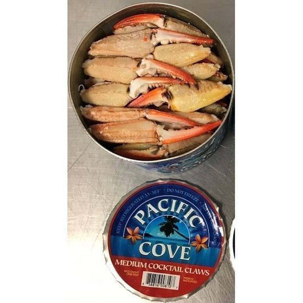 Newport International Pasteurized Cocktail Claws, 12 Ounce -- 6 per case