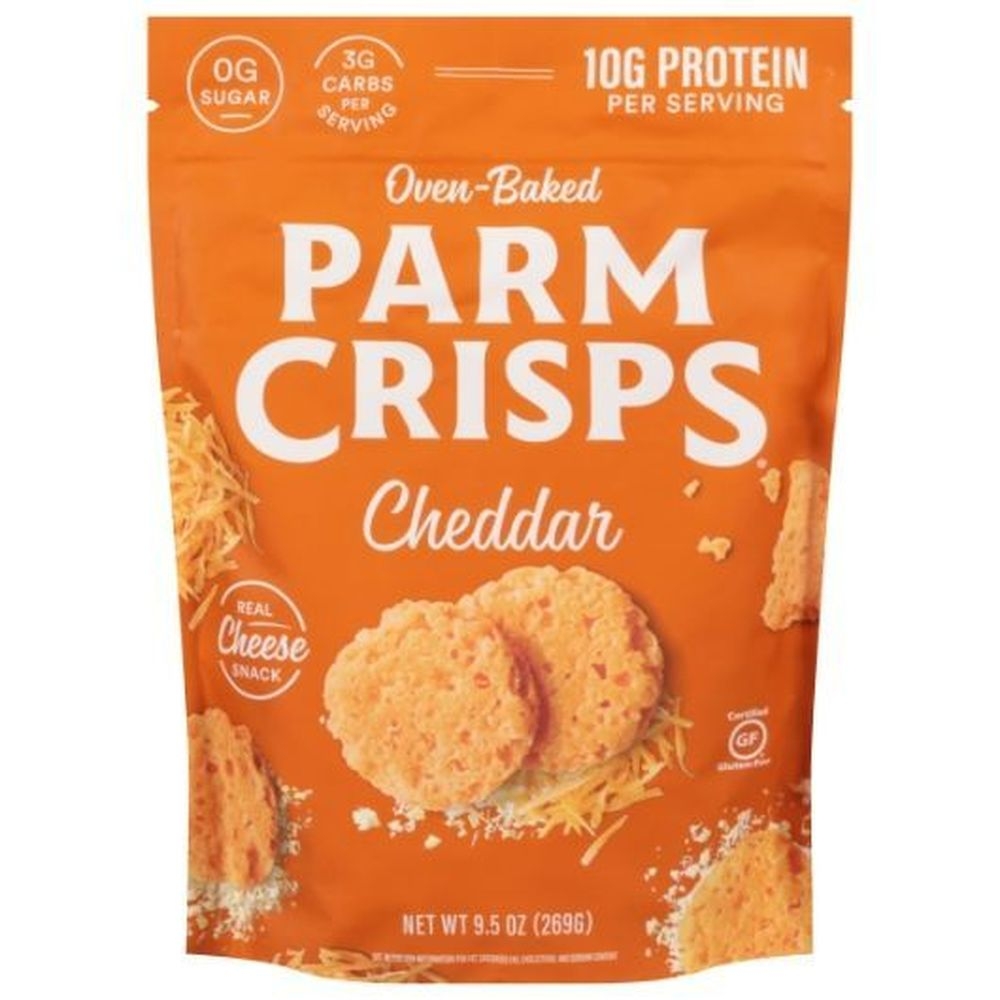 Parm Crisps Cheddar Crisps, 9.5 Ounce -- 8 per case