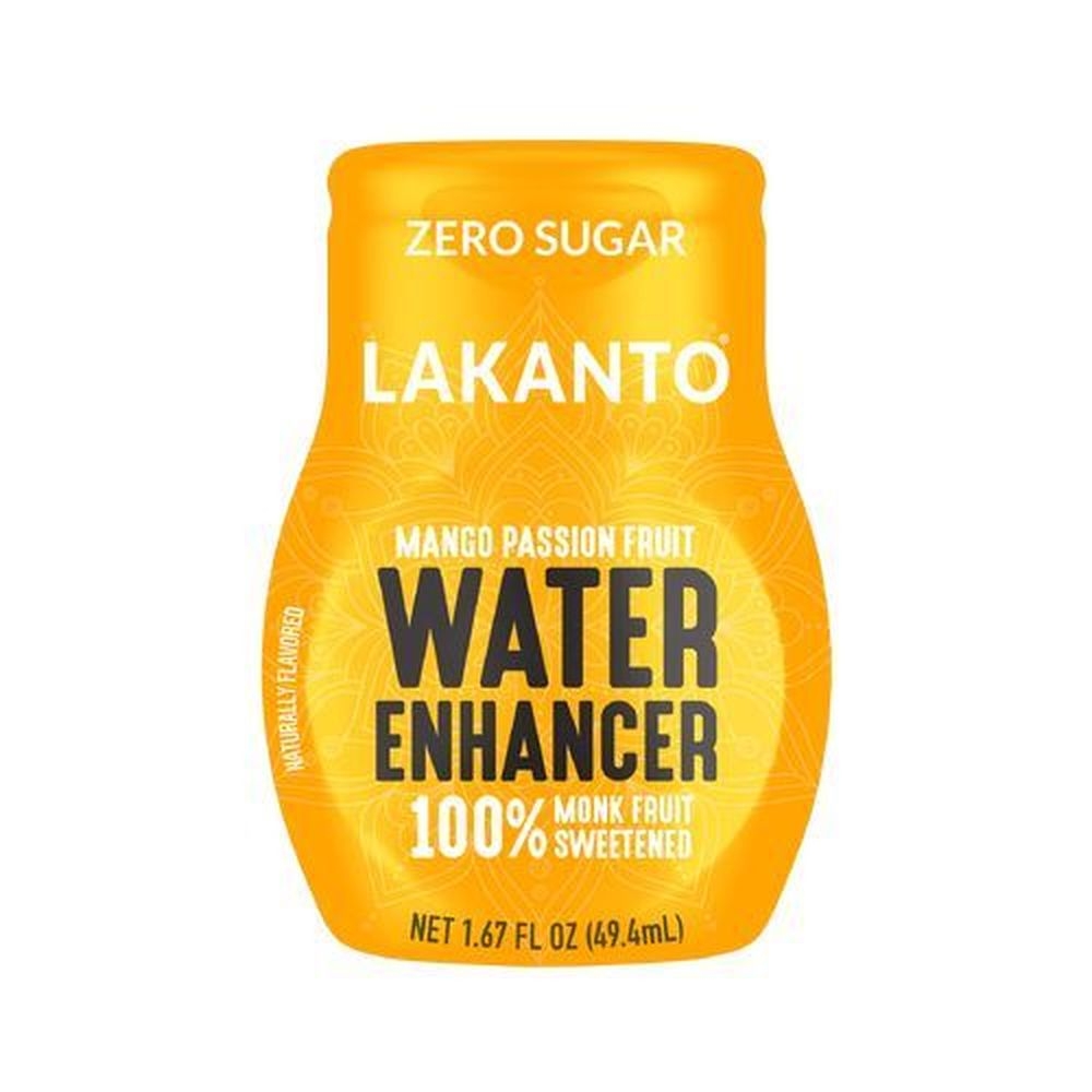 Lakanto Mango Passionfruit Zero Sugar Water Enhancer, 1.67 Fluid Ounce -- 6 per case