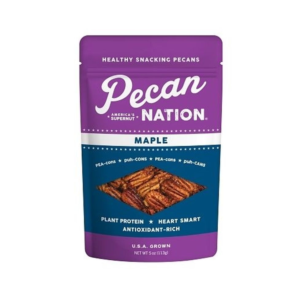 Pecan Nation Maple Pecans, 5 Ounce - 6 per case