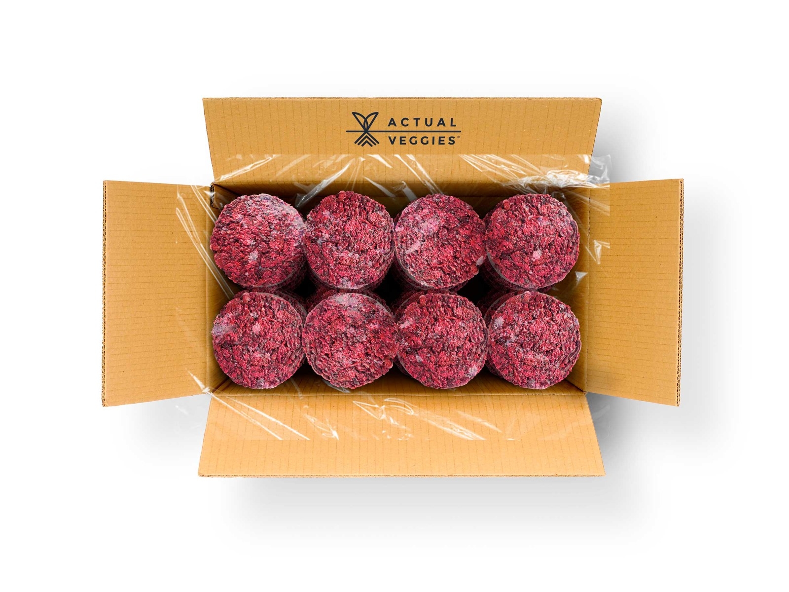 Actual Veggies The Actual Purple Burger, 4 oz -- 40 per case