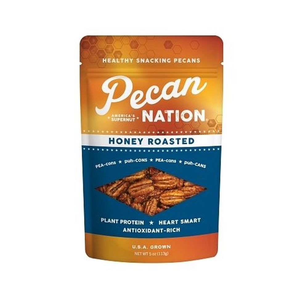 Pecan Nation Honey Roasted Pecans, 5 Ounce - 6 per case
