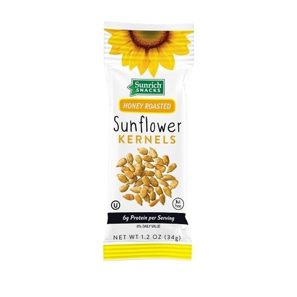 Sunrich 1.2 Ounce Honey Roasted Sunflower Kernels, 150 count