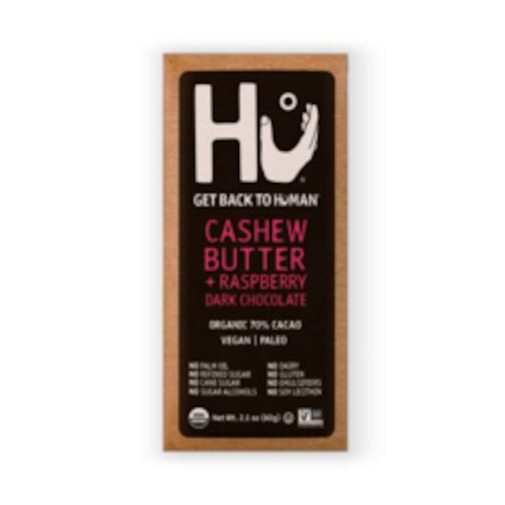 Hu Cashew Butter and Plus Raspberry Dark Chocolate Bar, 2.1 Ounce -- 144 per case