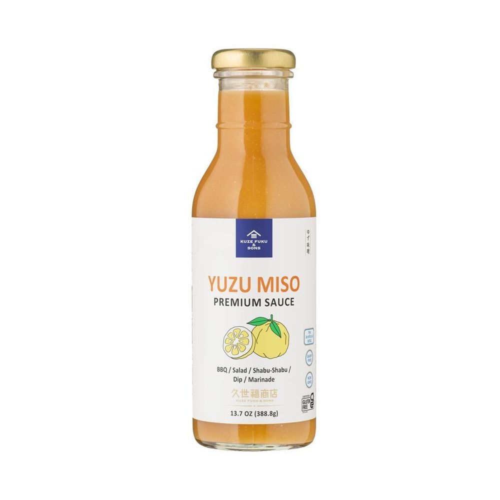 Kuze Fuku and Sons Yuzu Miso Premium Sauce, 13.7 Fluid Ounce -- 6 per case
