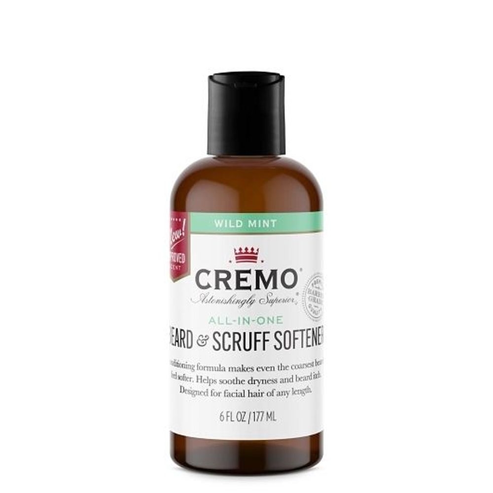 Cremo Wild Mint All in One Beard and Scruff Softener, 6 Ounce -- 12 per case