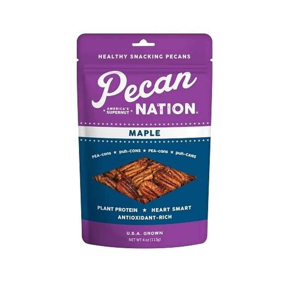 Pecan Nation Maple Pecans, 4 Ounce - 6 per case