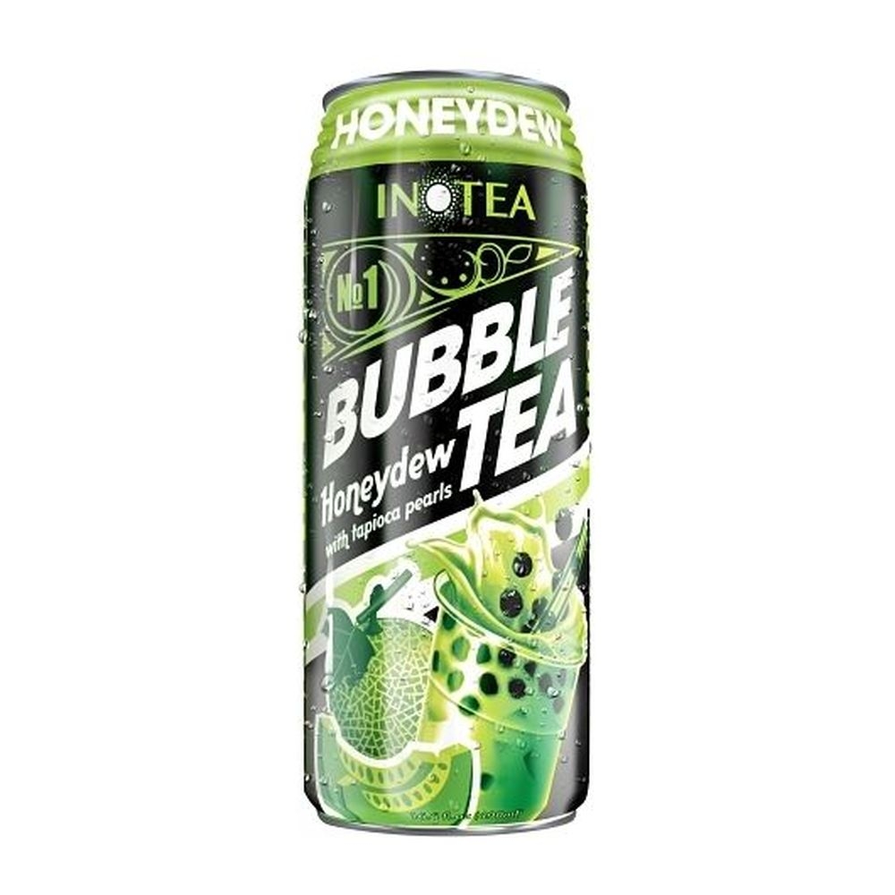 Inotea Honeydew Bubble Tea, 16.6 Ounce -- 12 per case