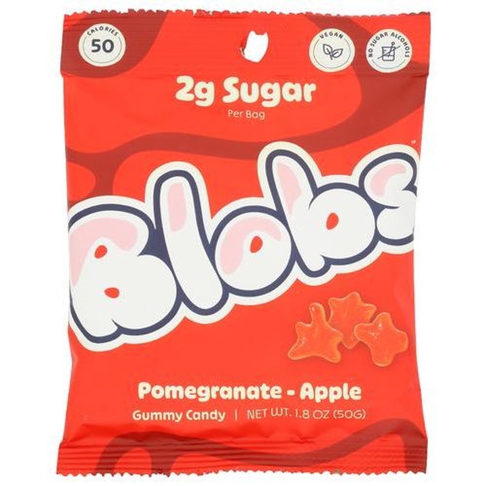 Blobs Pomegranate Apple Gummy Candy, 1.8 Ounce -- 6 per case