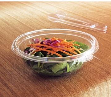 Yoshi Ware Emi PrepServe Pet Black Petites Bowl, 24 Ounce - 50 per pack -- 2 packs per case.