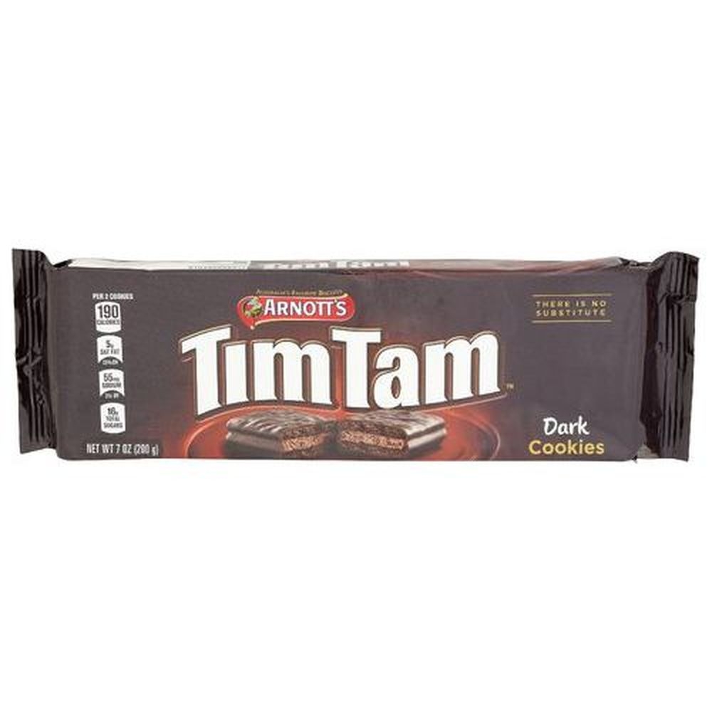 Arnotts Dark Chocolate Tim Tam Cookies, 7 Ounce -- 12 per case