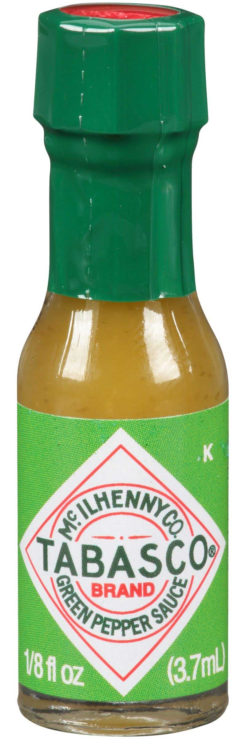 Tabasco Miniature Green Pepper Sauce, 0.125 Fluid Ounce -- 144 per case