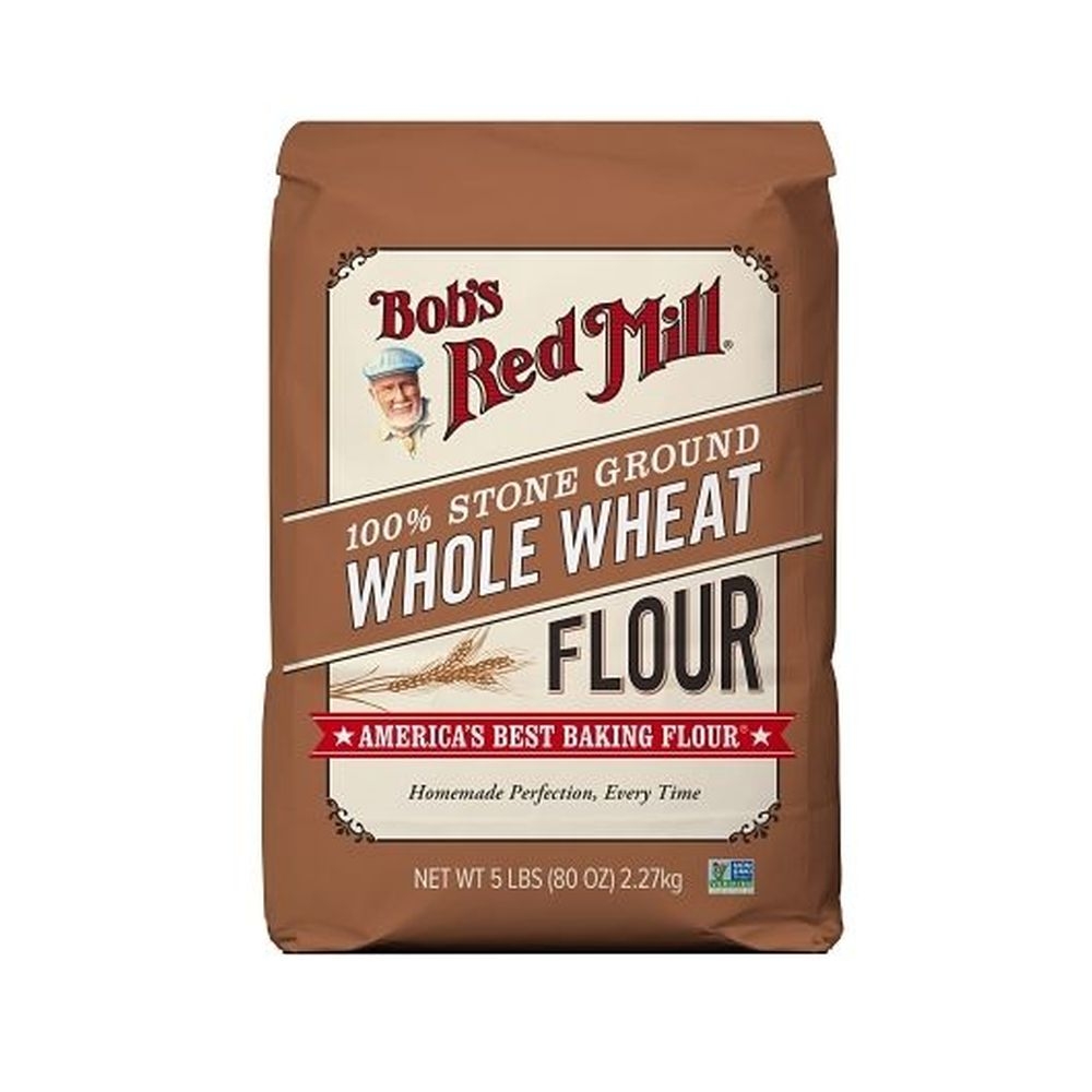 Bobs Red Mill Ground Whole Wheat Flour, 5 Pound - 8 per case