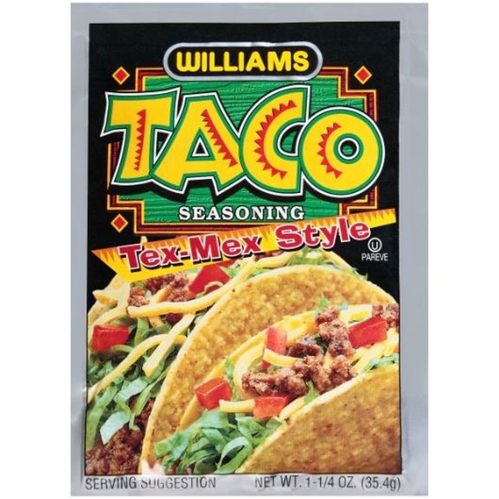 Williams Tex Mex Seasoning, 1.25 Ounce - 24 per case
