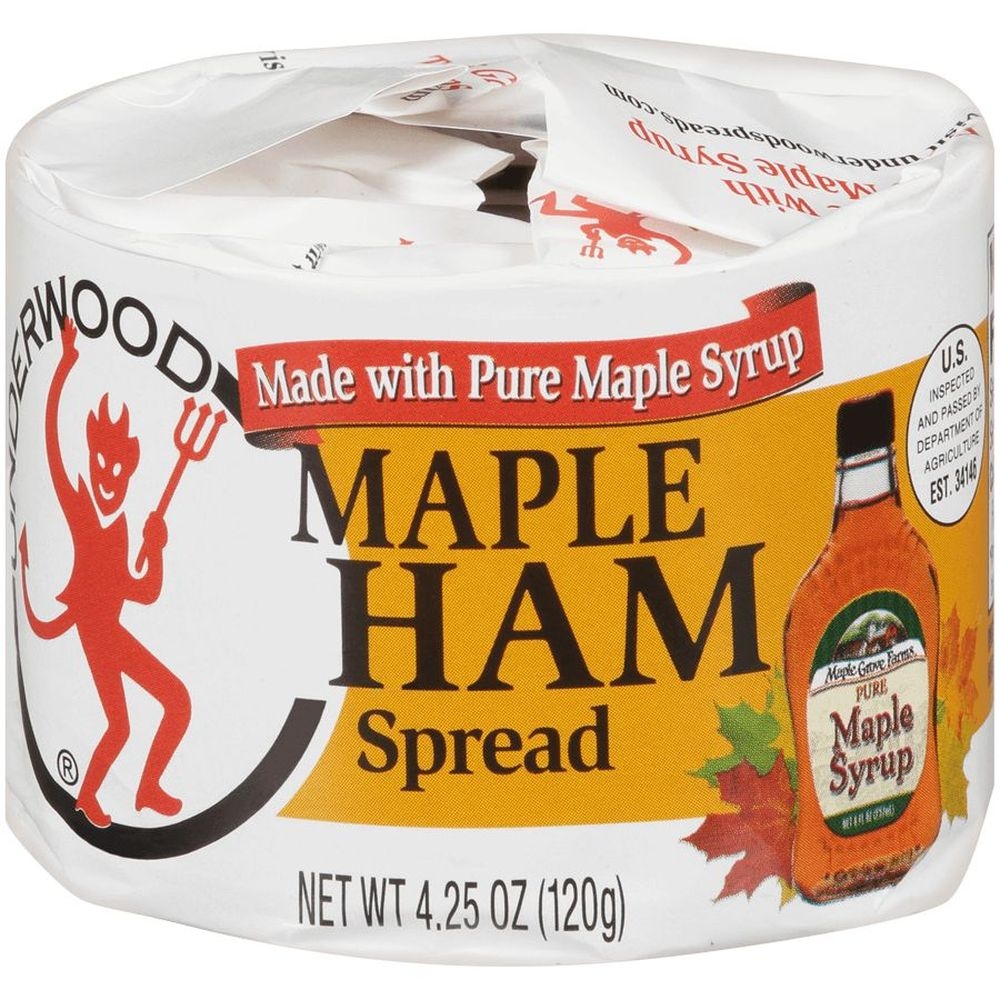 Underwood Deviled Maple Ham, 4.25 Ounce -- 12 per case