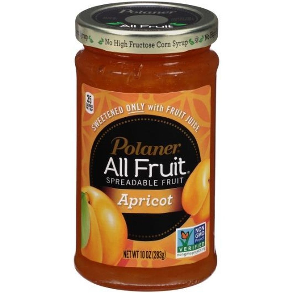 Polaner All Fruit Apricot Spread, 10 Ounce -- 12 per case