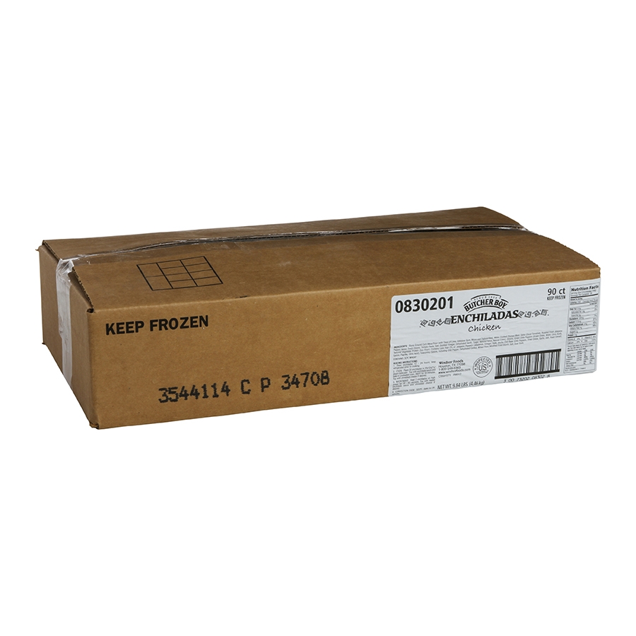 Windsor Butcher Boy Chicken Enchilada, 1.75 Ounce -- 90 per case