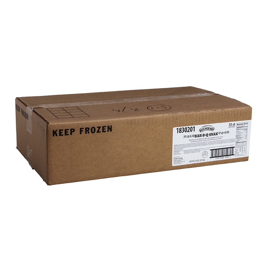 Windsor Butcher Boy Barbecue Snack Burrito , 4 Ounce -- 72 per case.