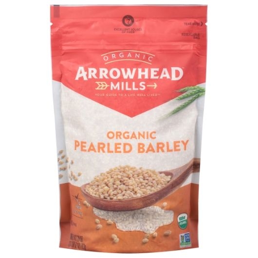 Arrowhead Mills Organic Pearled Barley, 28 Ounce -- 6 per case