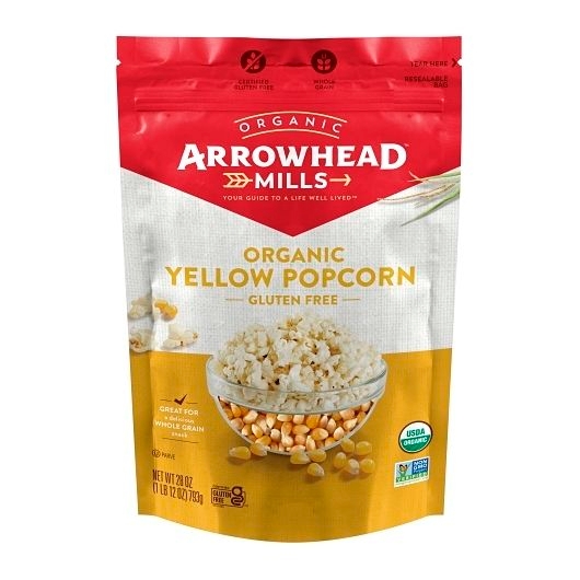 Arrowhead Mills Yellow Popcorn Kernels, 28 Ounce -- 6 per case
