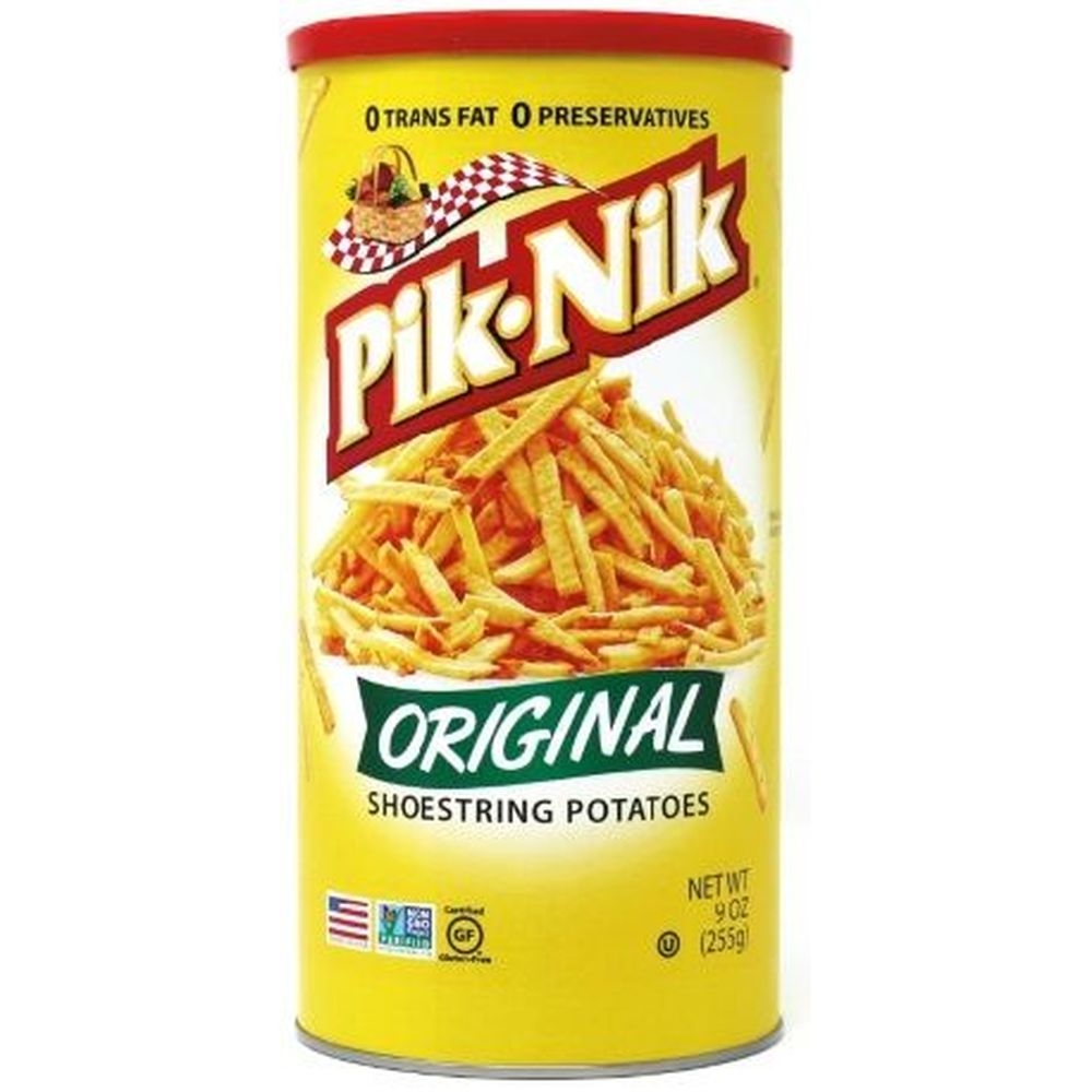 Pik Nik Original Shoestring Potatoes, 9 Ounce -- 6 per case
