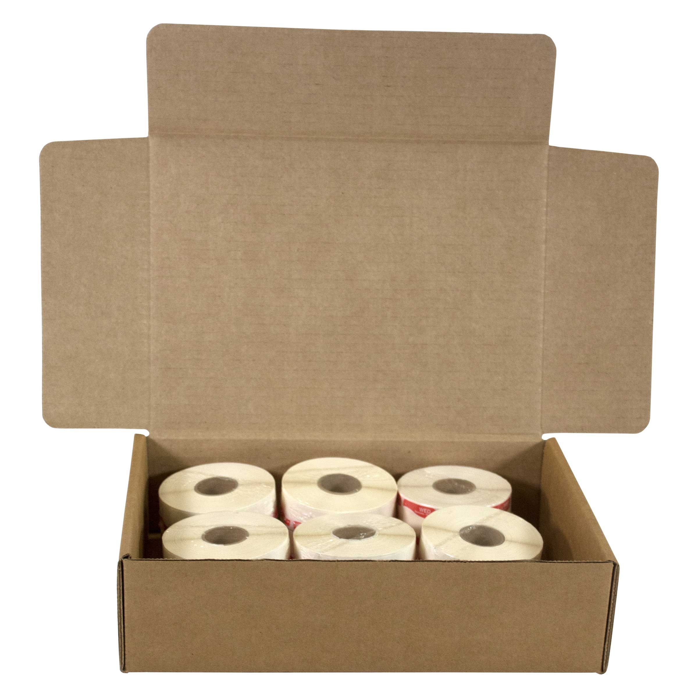 Daymark Dissolvemark Dissolve A Way Wednesday 7/8 X 1.25 Inch Day Of The Week Labels, 1000 Count -- 12 Per Case