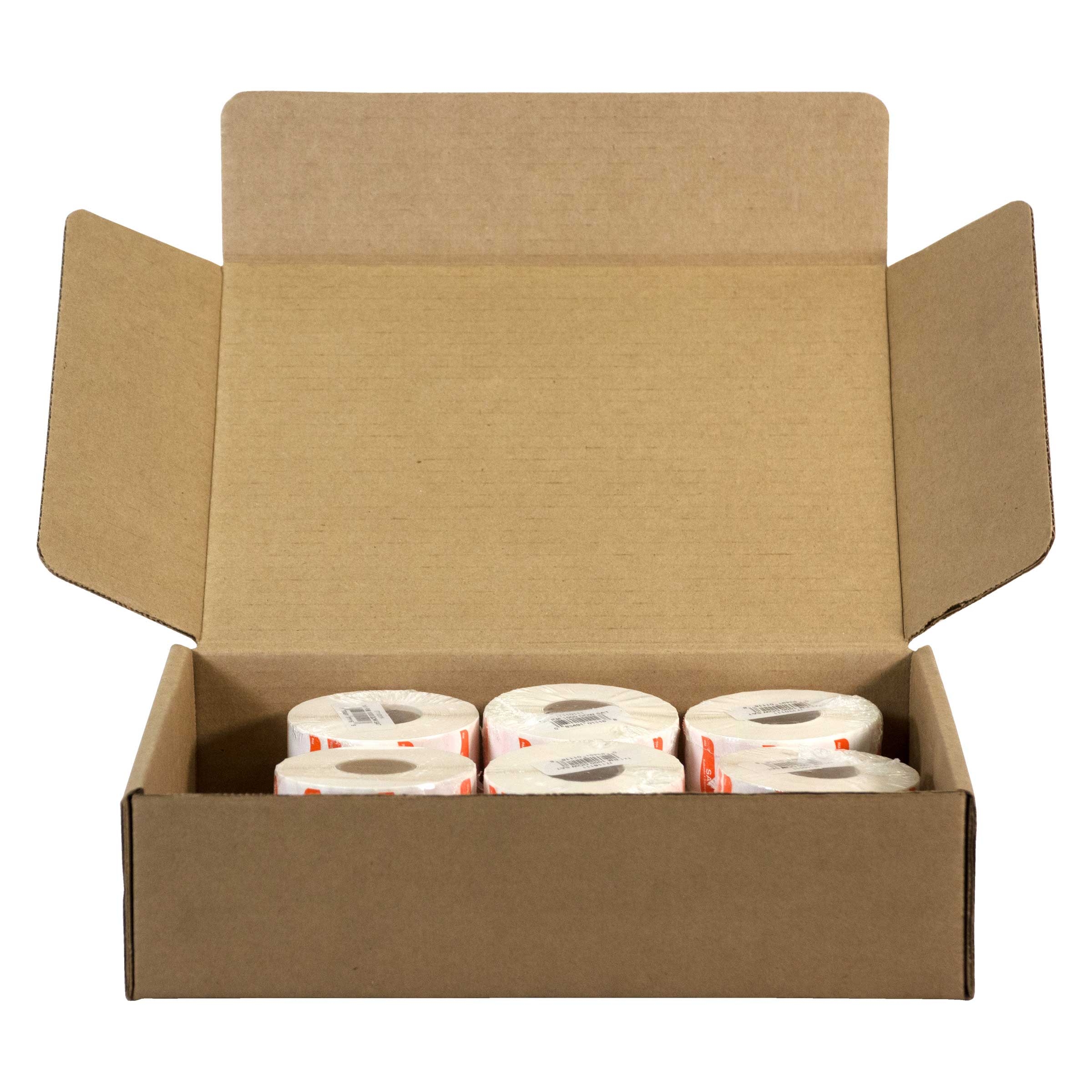 ReMark Rib Meat Saturday Labels, 1000 count per roll -- 12 rolls per case.