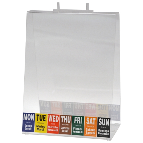Daymark Saddlepack Acrylic Portion Bag Dispenser