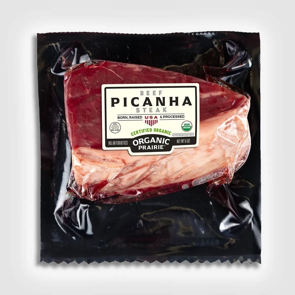 Organic Prairie Beef Picanha, 0.395 Pound -- 8 per case