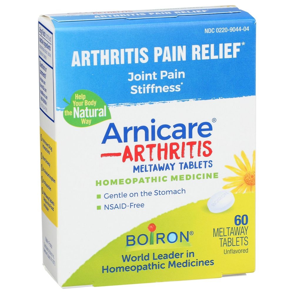 Boiron Arnicare Arthritis Pain Relief Tablets, 60 count