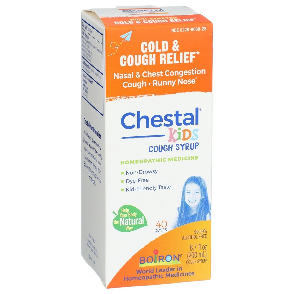 Boiron Chestal Childrens Cold and Cough Syrup, 6.7 Ounce