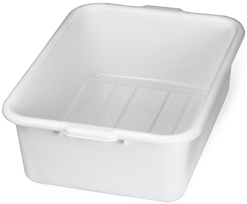 Tablecraft Gray Tote Box Bus Tub, 7.5 Gallon -- 12 per case