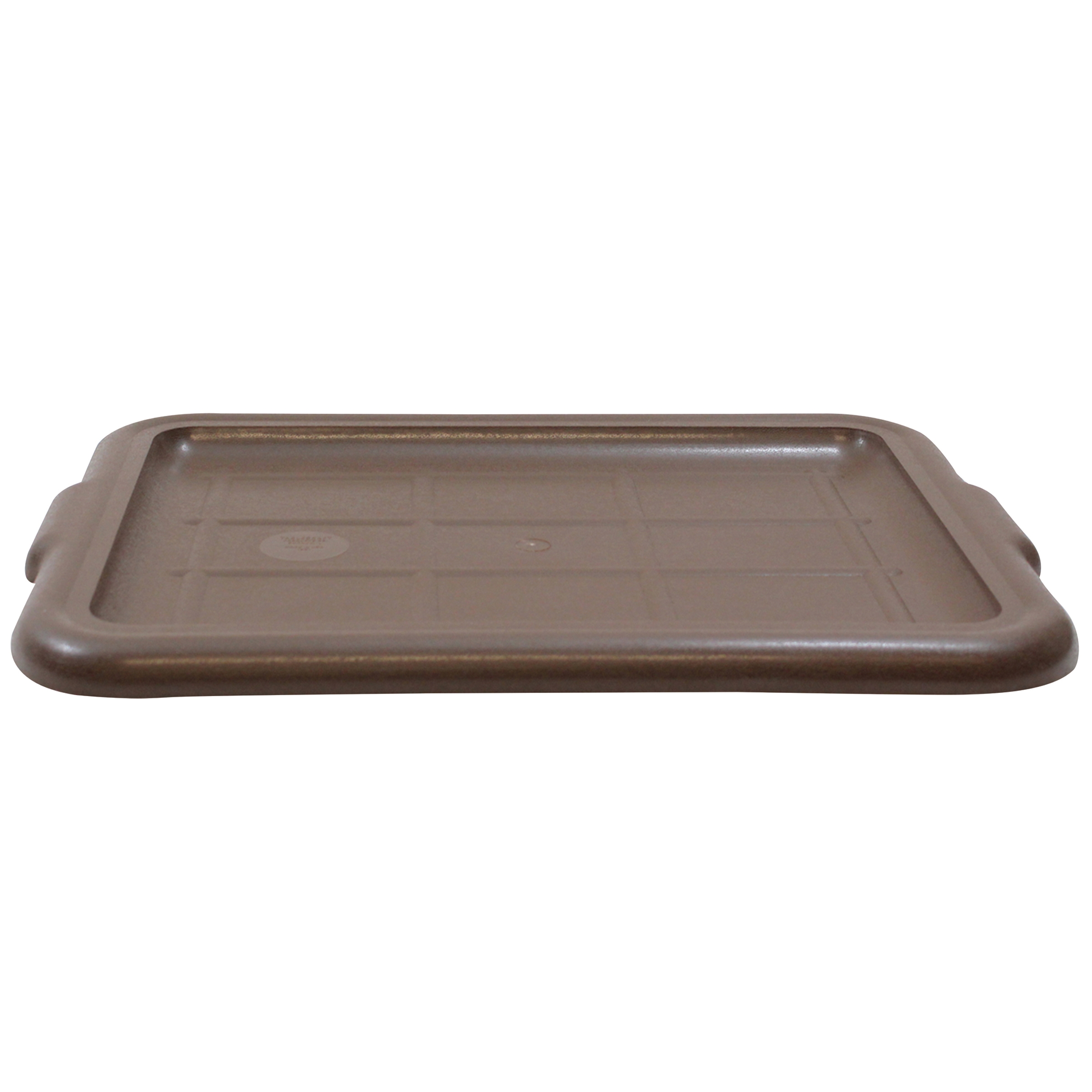 Tablecraft High Density Polypropylene Brown Cover Only -- 12 per case.