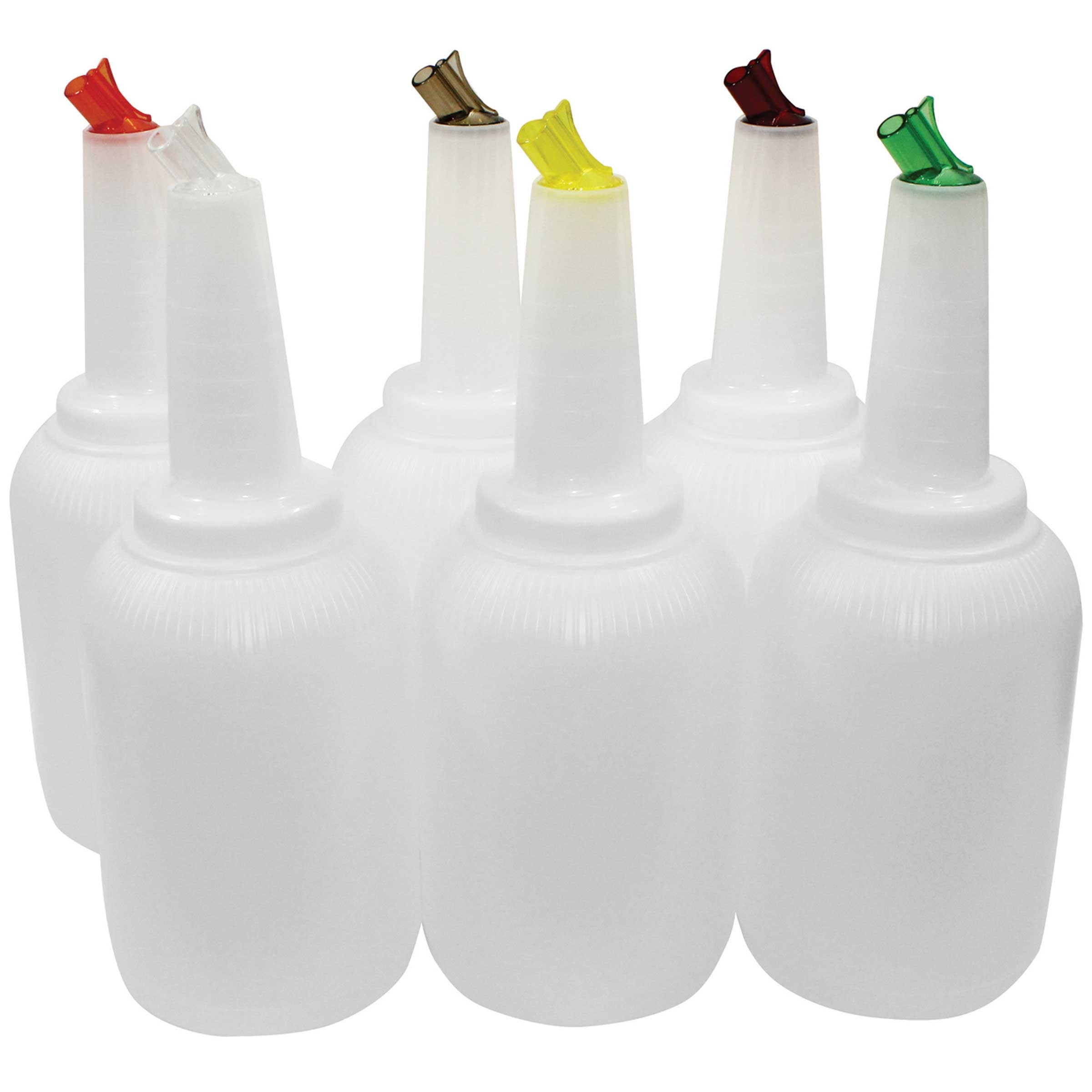 Tablecraft Pour Master Gallon Complete Assorted Store N Pourer -- 6 per case.
