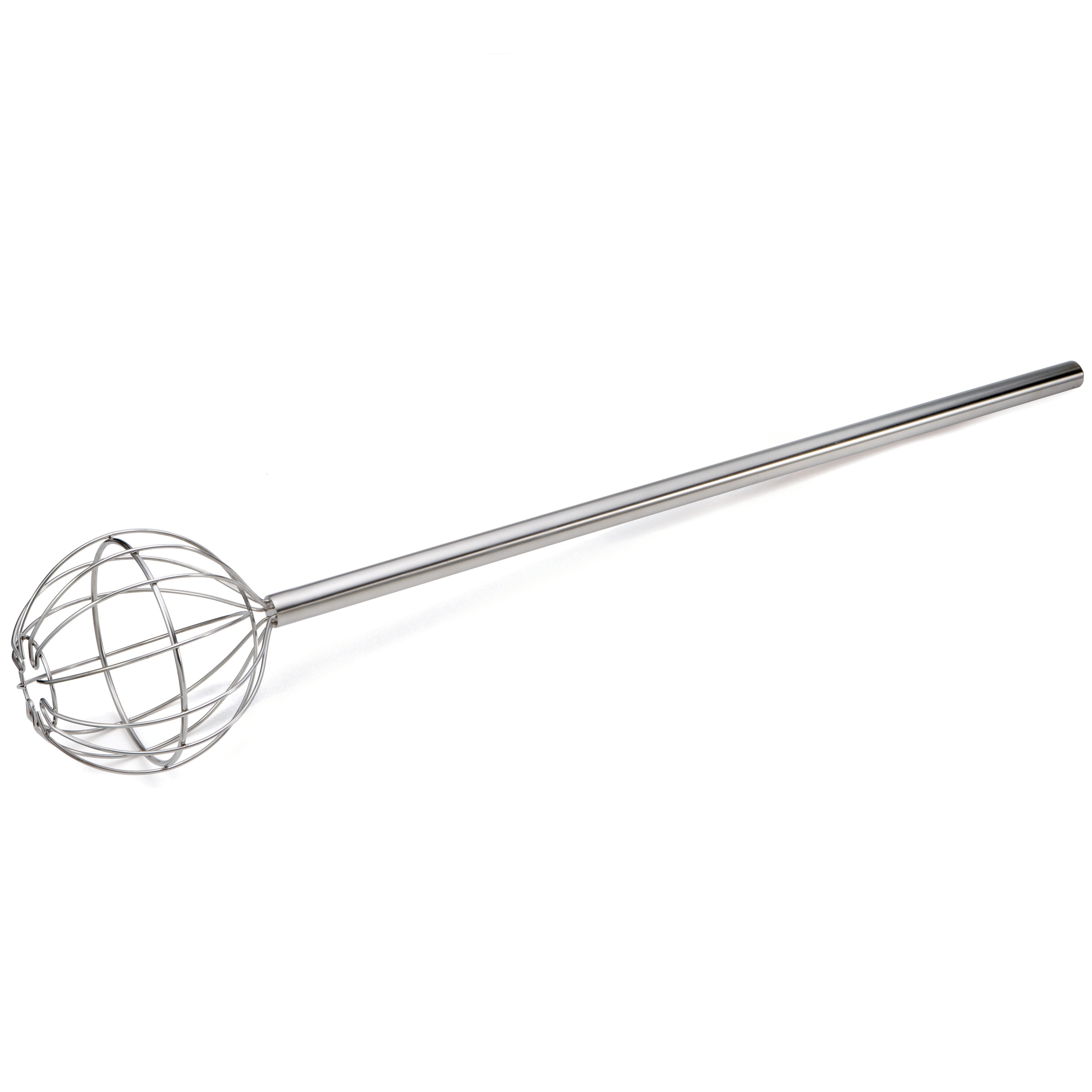 Tablecraft Stainless Steel Kettle Whip, 8.25 X 8.25 X 48 Inch