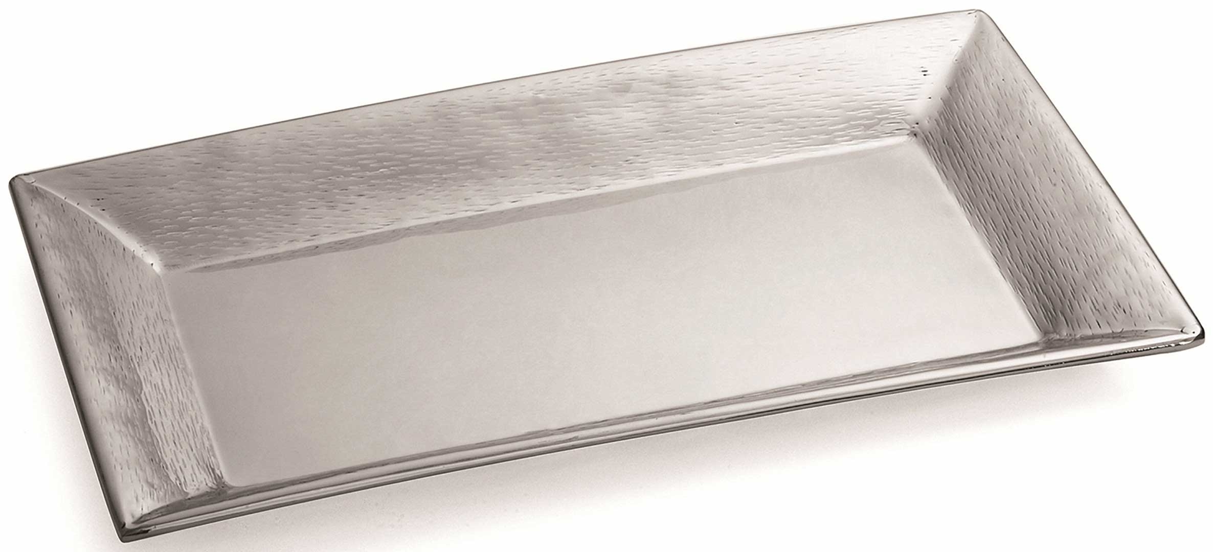 Tablecraft Stainless Steel Rectangular Tray, 22 x 12 x 1.5 inch -- 4 per case