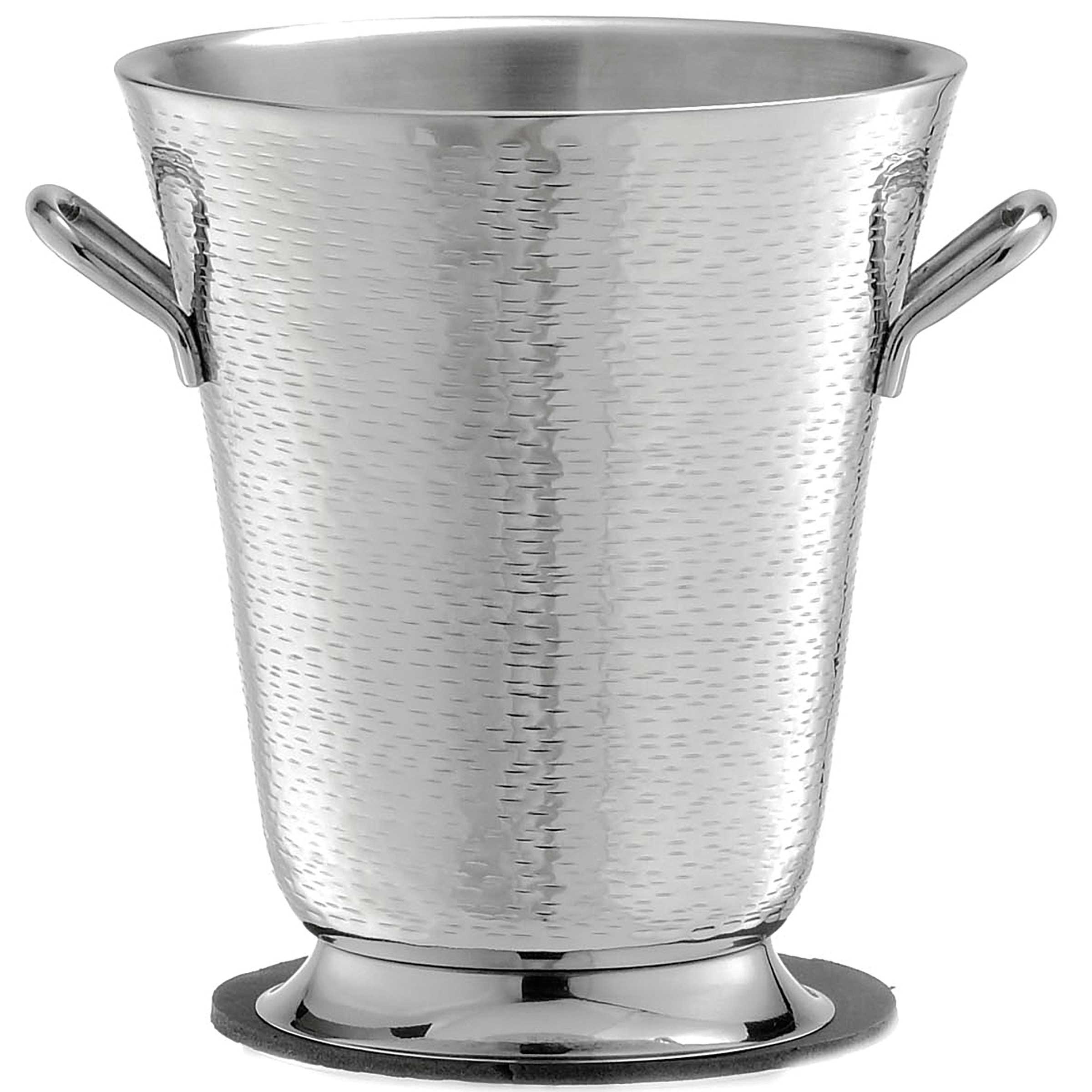 Tablecraft Stainless Steel Double Wall Wine Cooler, 8.75 Dia x 9.75 Height inch -- 2 per case