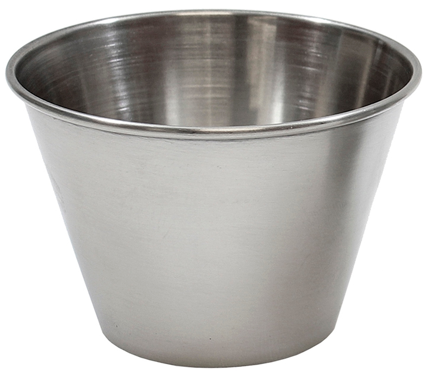Tablecraft Stainless Steel Sauce Cup, 6 Ounce -- 12 per case